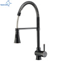 Aquacubic North America Gooseneck Modern Single Handle Kitchen Sink Faucet